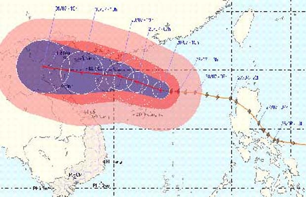 Bão nhanh, mưa lớn đe dọa từ Nghệ An đến Nam Định