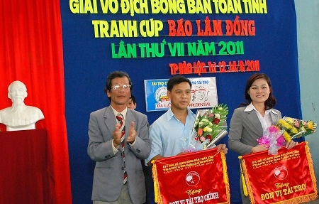 Khai mạc giải vô địch bóng bàn toàn tỉnh tranh cúp Báo Lâm Đồng lần thứ 7