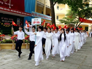 Gần 22 triệu học sinh, sinh viên vào năm học mới