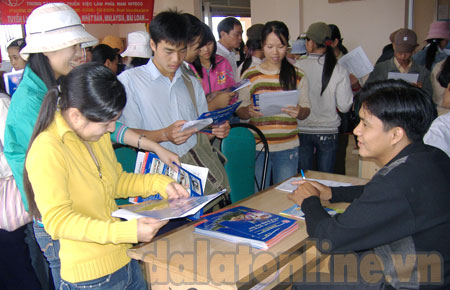 Đào tạo nghề ở  nông thôn Đạ Huoai
