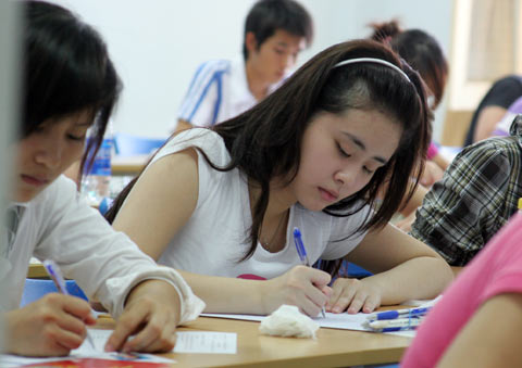 Năm 2012: Vẫn thi ĐH theo phương án “ba chung”