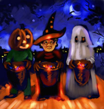 Một số hình tượng duoc hóa trang trong lễ halloween tại Mỹ