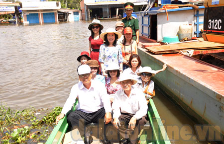 Sau chuyến khảo sát vùng nước nổi