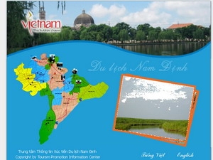 Website của Sở VH-TT DL Nam Định bị tấn công