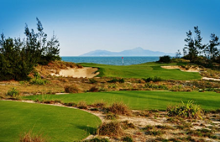 Lỗ golf số 16 của CLB golf Đà Nẵng