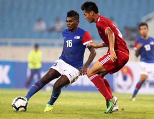 Bakhtia lập cú đúp giúp U23 Malaysia thắng dễ Campuchia