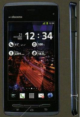 Fujitsu Arrow F-07D - điện thoại mỏng nhất thế giới