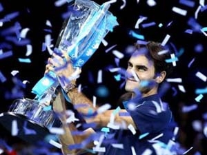 Federer lần thứ 6 lên ngôi ATP World Tour Finals