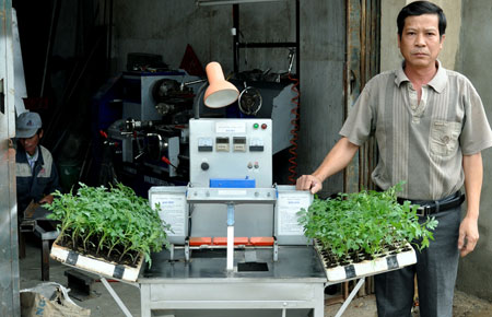 Những chiếc máy đoạt giải sáng tạo của nhà nông Lâm Đồng