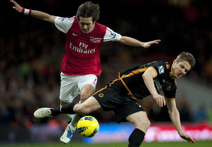 Arsenal bị cầm hòa trước Wolves tại Emirates