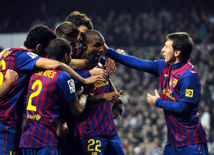 Real lại bại trận trước Barca