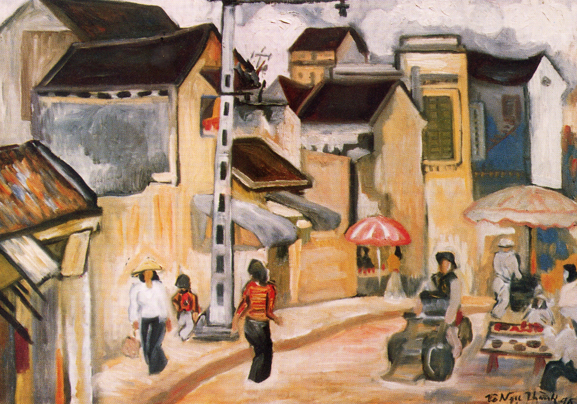 Phố Ngõ Gạch (1986).