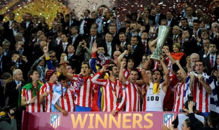 Atletico Madrid đăng quang Europa League
