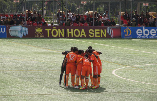 Lượt 19 Giải Hạng nhất Quốc gia 2012: XSKT Lâm Đồng hòa như thua