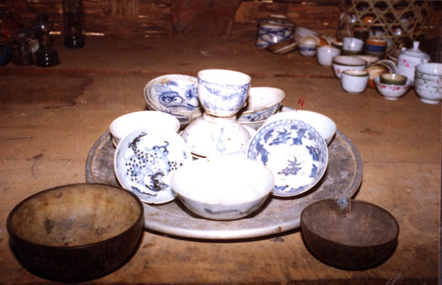 Một số cổ vật còn lại của đền Sopmaronhay