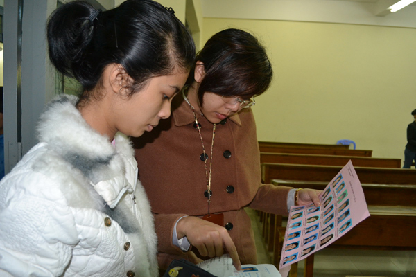 Thí sinh thi đại học trước giờ G