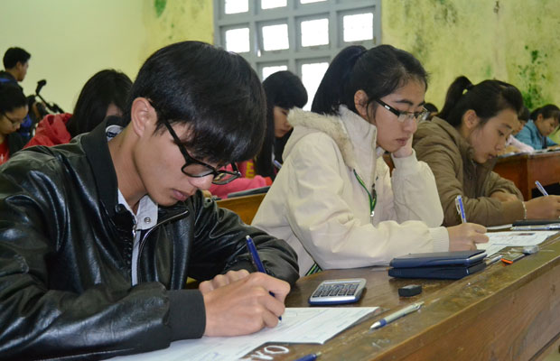 Kết thúc kỳ thi ĐH, CĐ đợt 1 tại Đà Lạt: không phát hiện trường hợp nào vi phạm quy chế thi