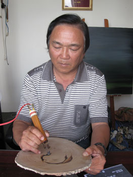 Người giữ hồn tranh “bút lửa”