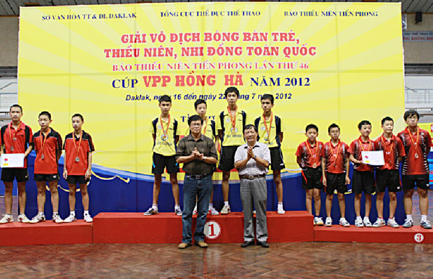 Lâm Đồng đoạt 4 huy chương tại Giải bóng bàn trẻ, thiếu niên, nhi đồng toàn quốc