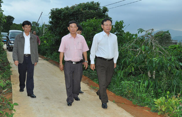 Xã Gung Ré, Di Linh: Cả hệ thống chính trị của xã đã vào cuộc xây dựng NTM