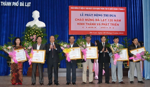 Đà Lạt: Phát động thi đua chào mừng 120 năm hình thành và phát triển