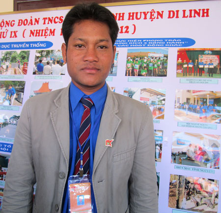 Mơ Mu Ha John, Đại diện Đoàn huyện Lạc Dương