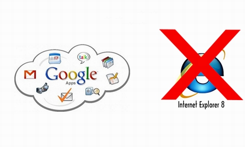 Từ 15/11, Google ngừng hỗ trợ trình duyệt IE8
