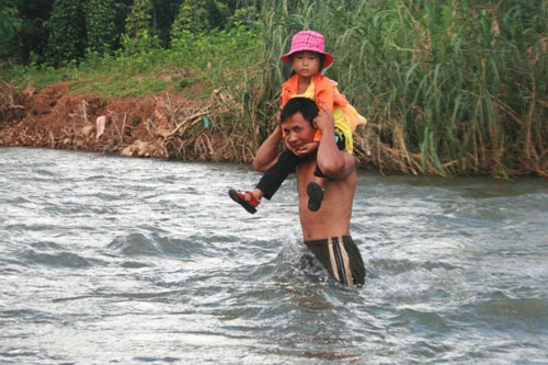 Sau trận lũ ở Đạ Pal