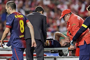 Carles Puyol của Barcelona phải nghỉ thi đấu 8 tuần