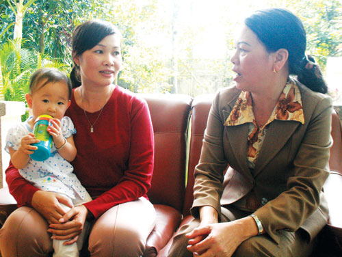 Chị Thủy “chống suy dinh dưỡng”