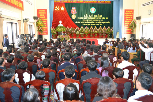 Toàn cảnh lễ kỷ niệm