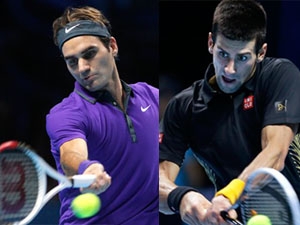 Djokovic đối đầu Federer ở chung kết ATP Finals
