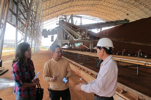 Tiếp cận tổ hợp Bô xít Tân Rai trước ngày vận hành
