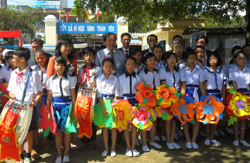Tự hào về một trường đạt chuẩn