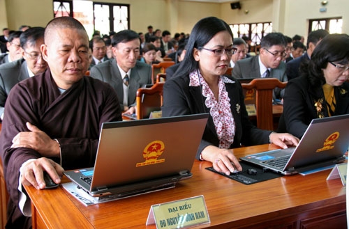 Lần đầu HĐND tỉnh “số hóa” kỳ họp
