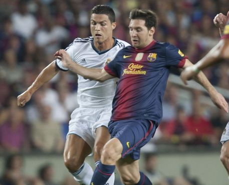 C.Ronaldo và Messi vẫn là tâm điểm của trận bán kết lượt đi Cúp Nhà Vua