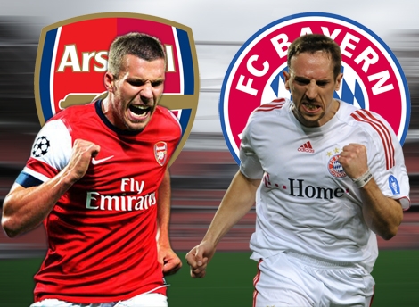 Arsenal – Bayern Munich: San bằng địa pháo?