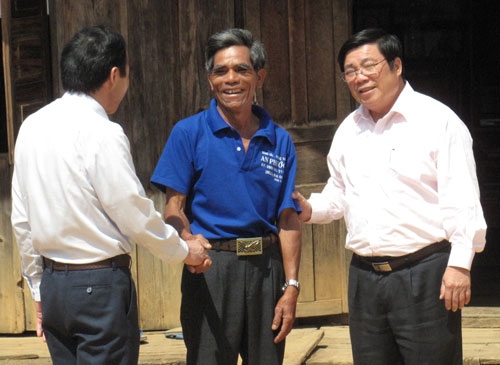 Lãnh đạo tỉnh làm việc tại các địa phương