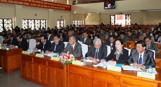 HĐND tỉnh khai mạc kỳ họp thứ VI