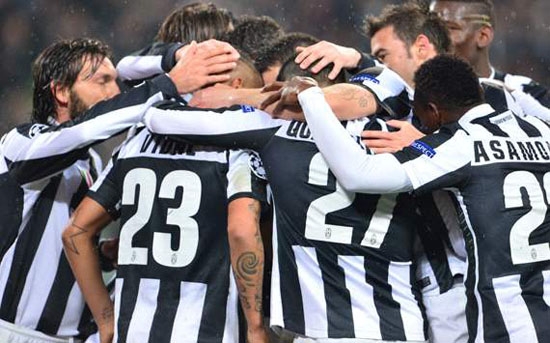 Juventus hiên ngang vào tứ kết với tổng tỷ số 5-0