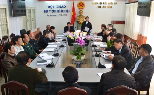 Góp ý Dự án Luật phòng, chống, giảm nhẹ thiên tai