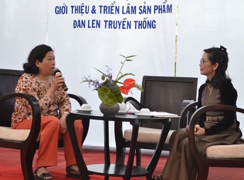 Triển lãm sản phẩm nghề đan len truyền thống của phụ nữ Đà Lạt