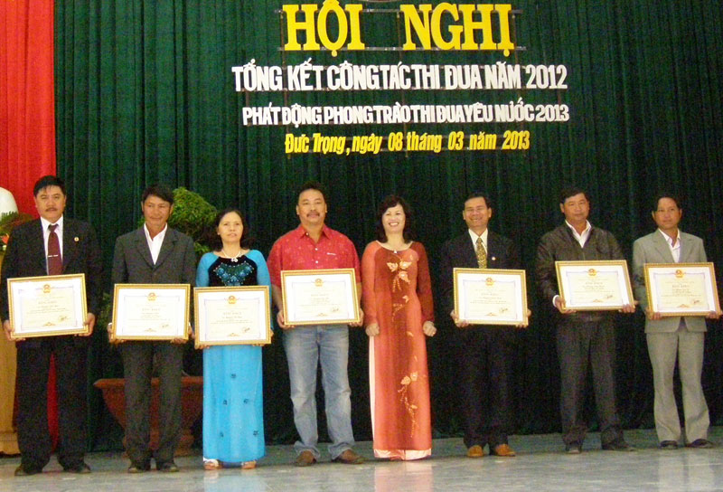 Đức Trọng: Phong trào thi đua yêu nước là động lực thúc đẩy thực hiện thắng lợi các chỉ tiêu kinh tế - xã hội