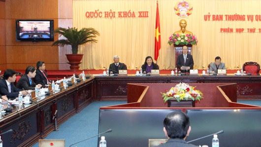 Khai mạc Phiên họp thứ 16 Ủy ban Thường vụ Quốc hội