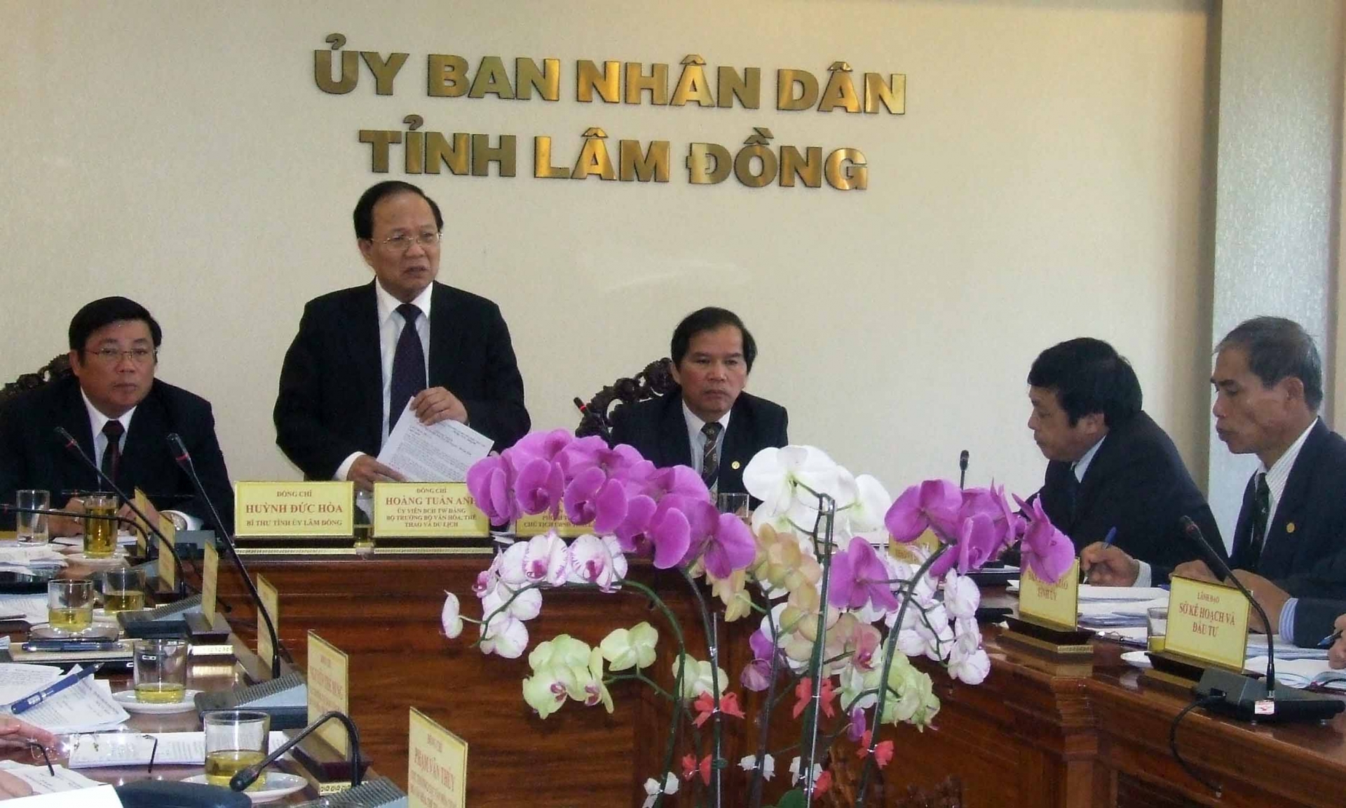 Bộ trưởng Bộ VH-TT-DL làm việc với lãnh đạo tỉnh Lâm Đồng