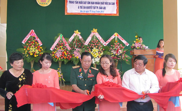 Bảo Lộc: Khánh thành Trung tâm nuôi dạy nạn nhân chất độc da cam