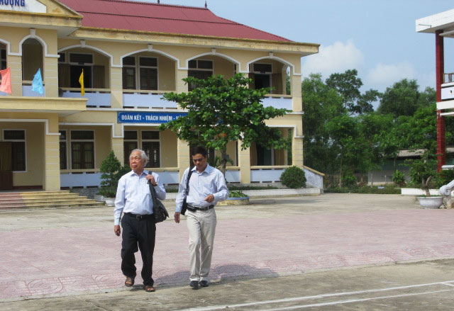Tấm lòng một nhà giáo Nhật