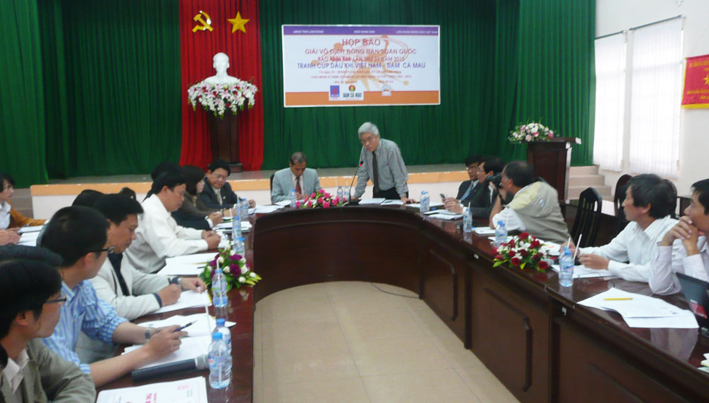 Lâm Đồng đăng cai Giải Vô địch Bóng bàn toàn quốc