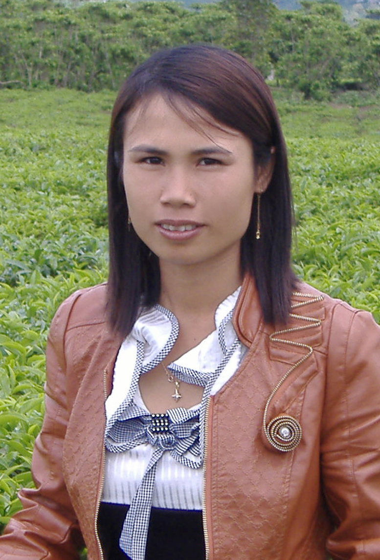 Một nữ đội trưởng đội sản xuất