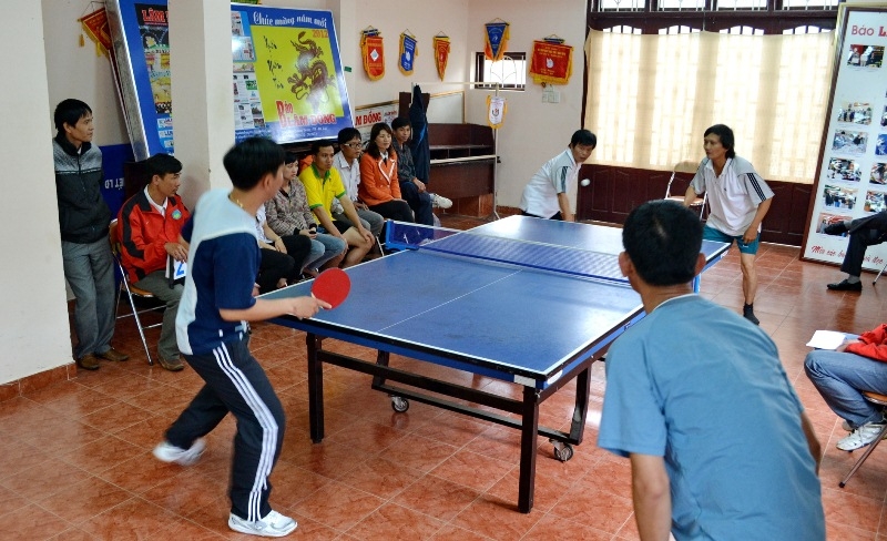 Môn bóng bàn luôn thu hút người xem bởi sự hấp dẫn